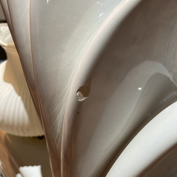 1980’s cascading wave / flame lamp, white, rare! - Picture 7 of 7